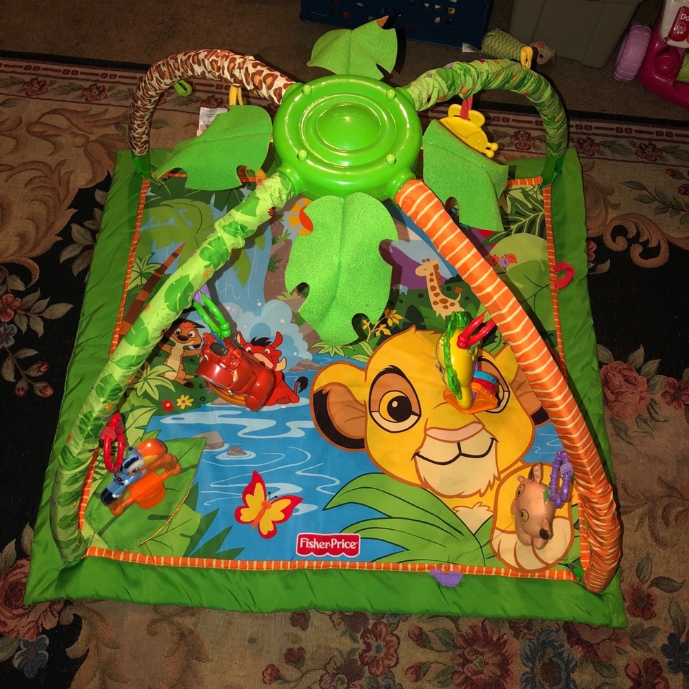 Fisher price Disney baby simba’s  king size gym